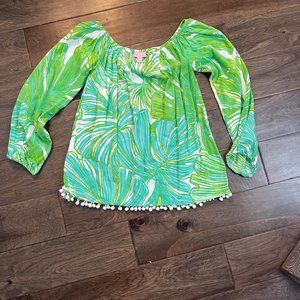 Lily Pulitzer Top - like BRAND NEW!!